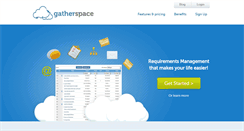 Desktop Screenshot of gatherspace.com